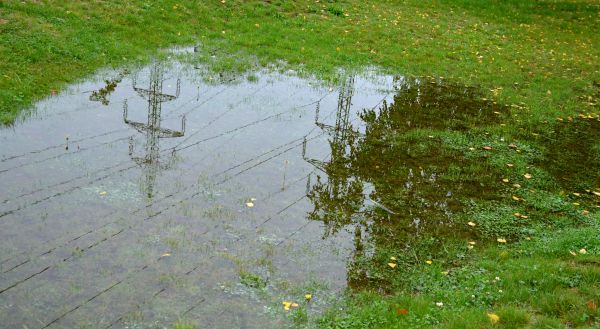 Flooded Yard Drainage Installation in Naperville