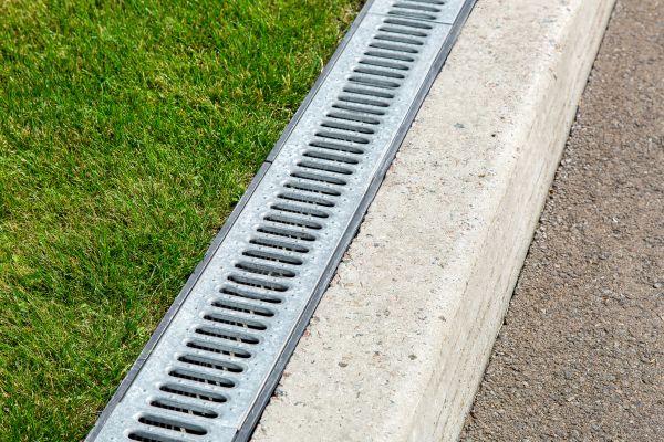 Courtyard Drain Installation in Naperville
